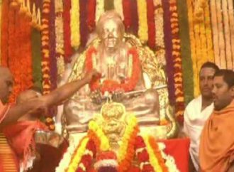 ತುಮಕೂರು: ಸಿದ್ದಗಂಗಾ ಶ್ರೀಗಳ ಬೆಳ್ಳಿ ವಿಗ್ರಹ ಪ್ರತಿಷ್ಠಾಪನೆ